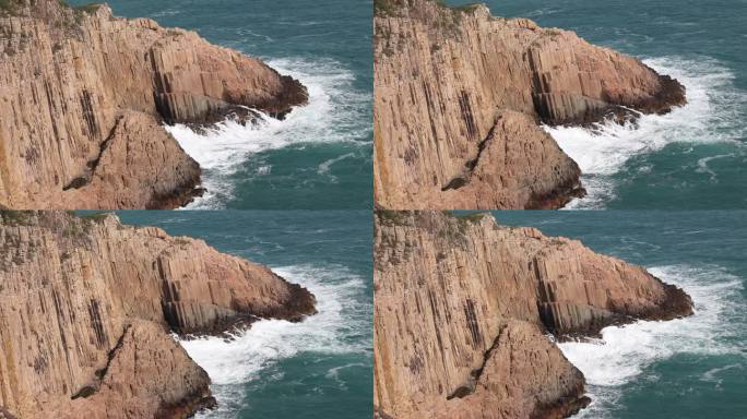 香港海边特色礁石