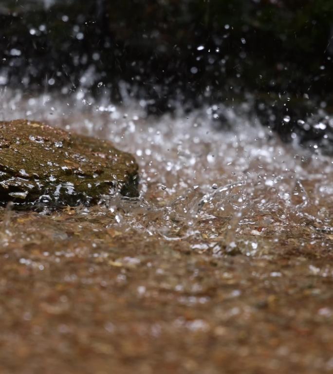 雨水慢镜头