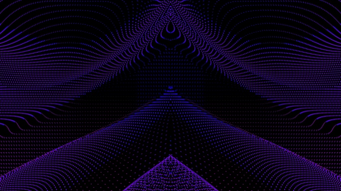 【4K时尚背景】暗紫光点VJ视觉光线冰屏
