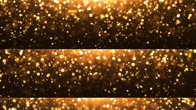 8k金色粒子光斑背景