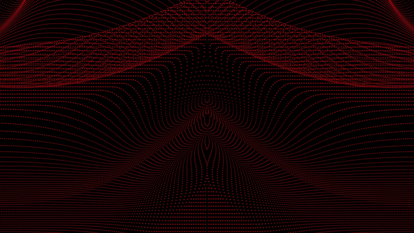 【4K时尚背景】黑红线条唯美曲线VJ视觉