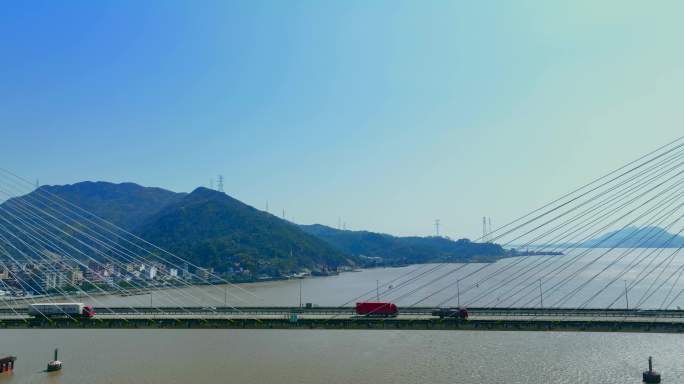 4K温州大桥航拍