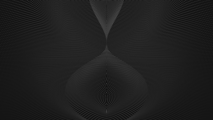【4K时尚背景】黑白线条粒子矩阵VJ视觉