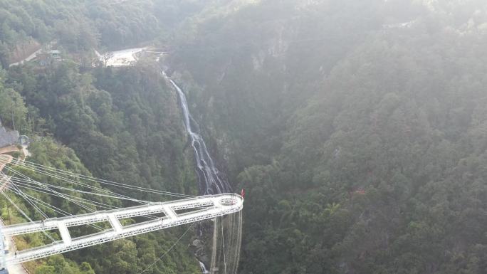 泉州洛江虹山瀑布航拍