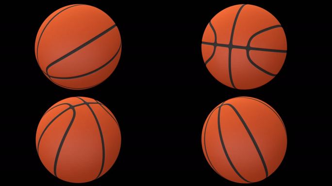 篮球旋转动画-C4D文件
