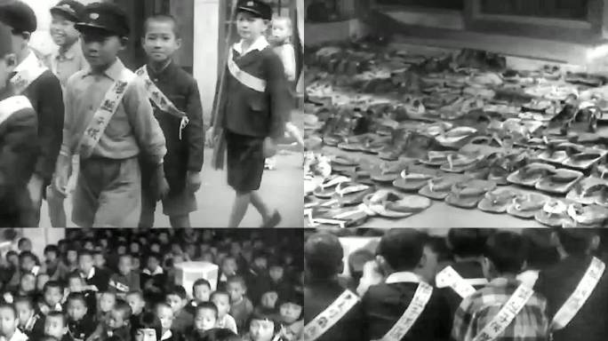 1940年日本 小学生就学典礼