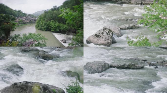 水河流河水山泉水水流山泉流水泉水溪水水花