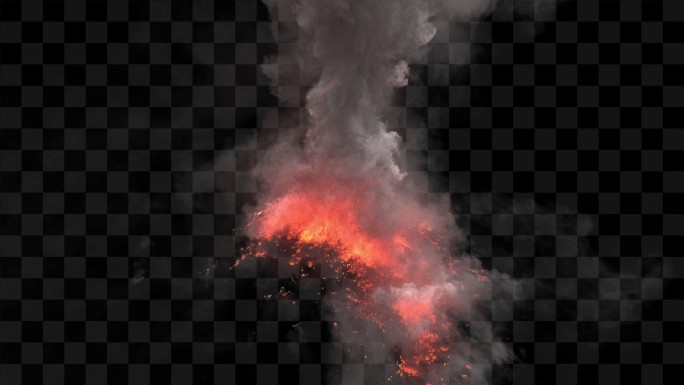 火山喷发2_8（有Alpha通道）