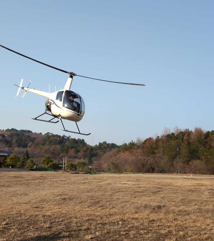 4K 木兰草原直升机起飞