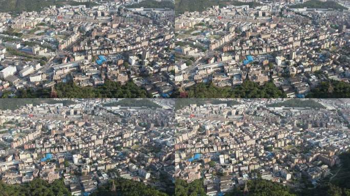 【正版素材】深圳龙岗区园山街道全景