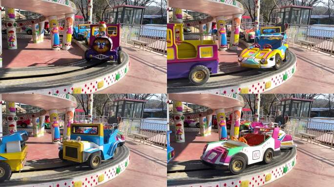 游乐园儿童乐园各种玩具车辆