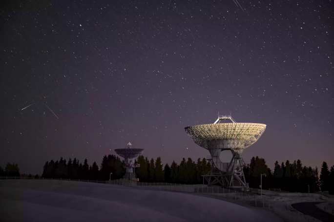 菊花台 天文台 星轨 南山 8K