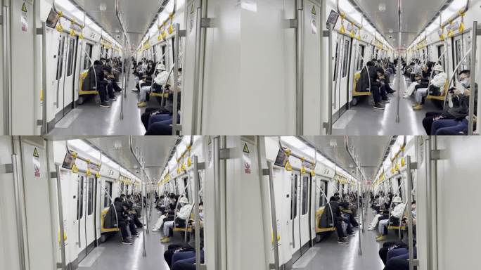 疫情时的地铁
