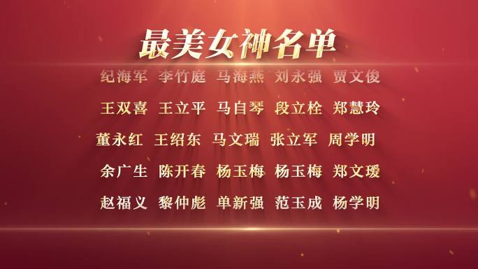 三八妇女节颁奖名单获奖名单