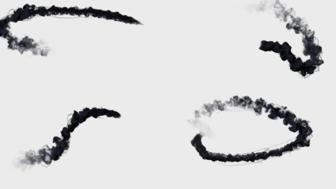 4款黑色魔法烟雾【alpha通道】