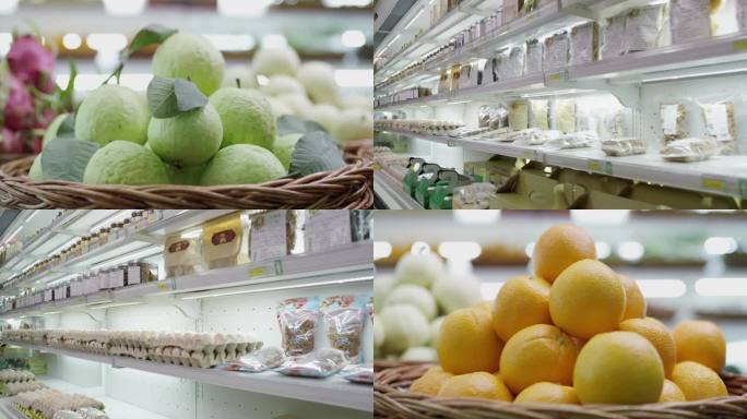 农产品 超市 供销社 水果 商店 柜台