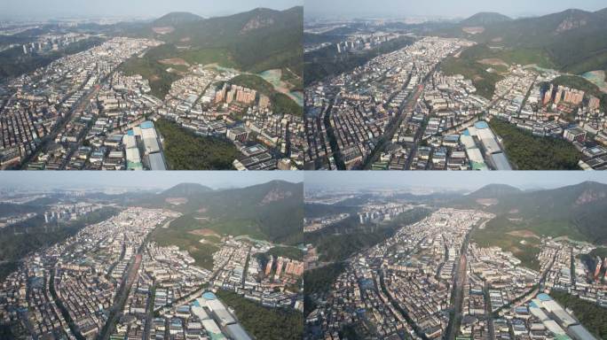 【正版素材】深圳龙岗区园山街道全景