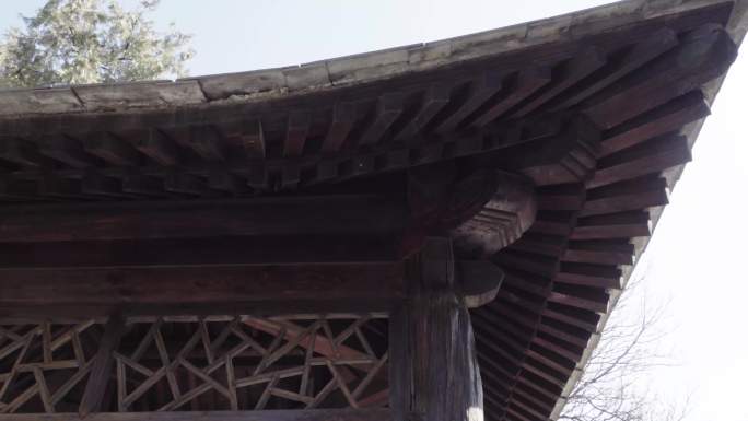 明清建筑 园林别墅 传统建筑 木结构