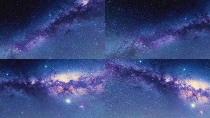 4K唯美银河星空3-60帧