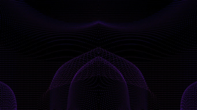 【4K时尚背景】紫色光点暗影冰屏视觉光线