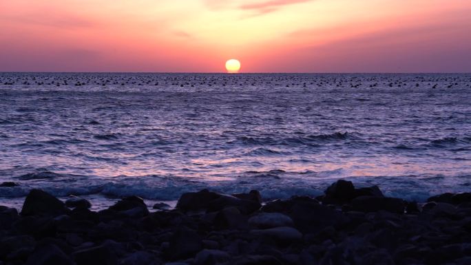 海面上日出 海上日出