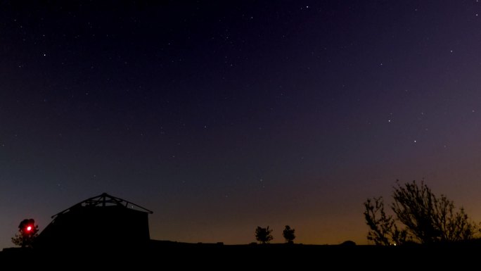 夜空 延时 户外