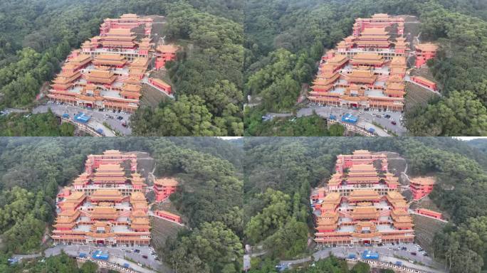 东莞大岭山观音寺航拍 御三4K