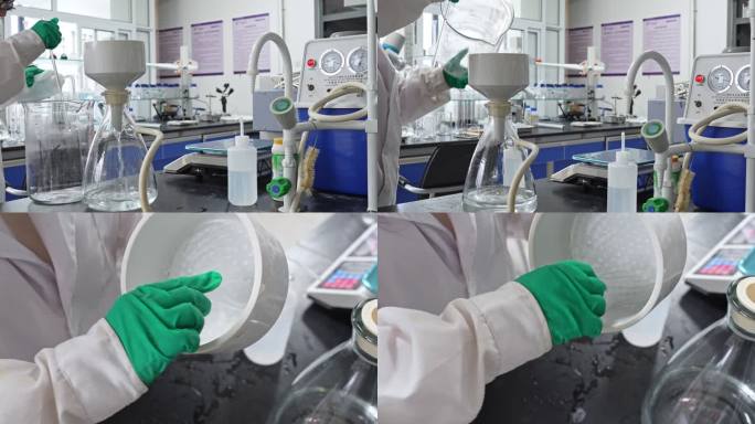 化学实验制作小白粉