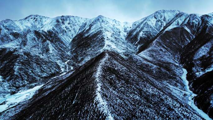 风光 雪山山脉原驰蜡象拉脊山