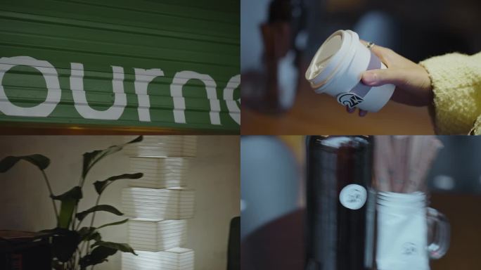【4K50P】咖啡馆王家卫降格拍摄风格