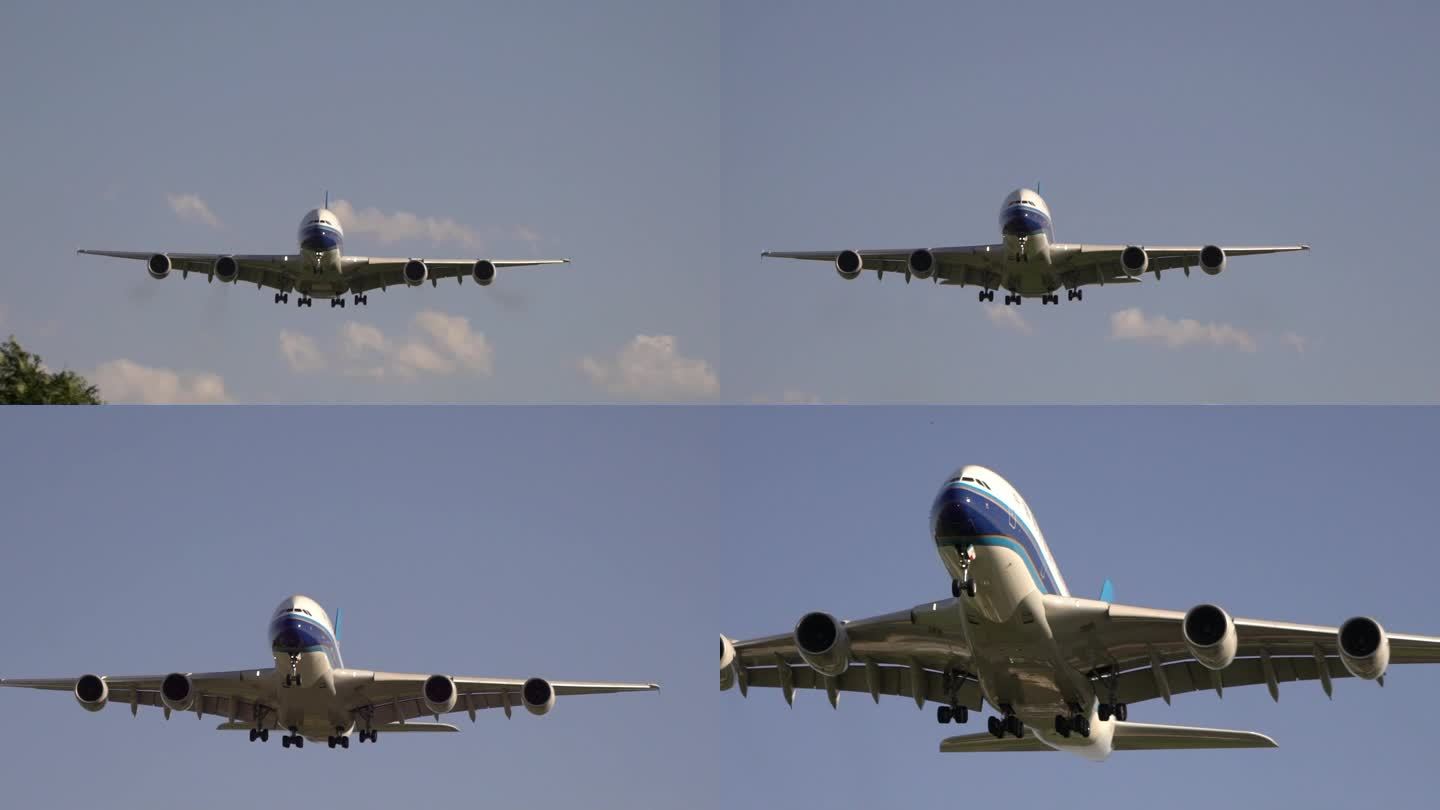 A380降落 南航