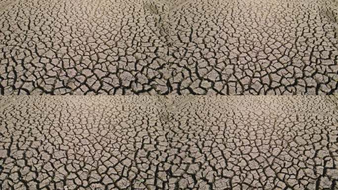干旱土地自然灾害水库干涸环境恶化恶劣天气