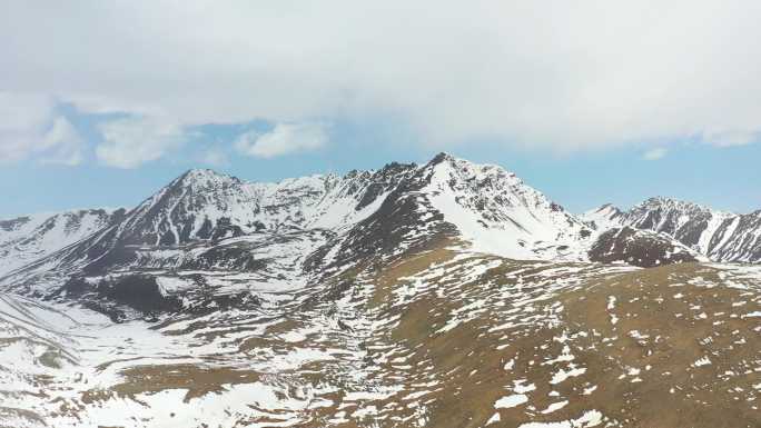 天山山脉 雪山 冰川 天山 阿拉套山冰川