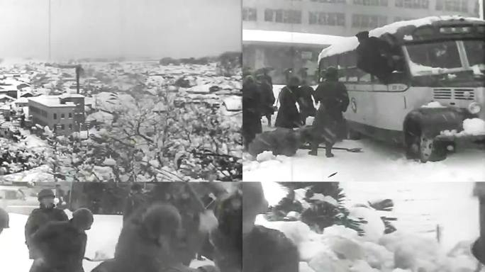 1956年日本遭遇极寒天气
