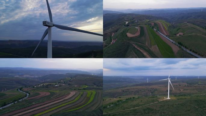【原创】风力发电黄土高原新能源建设