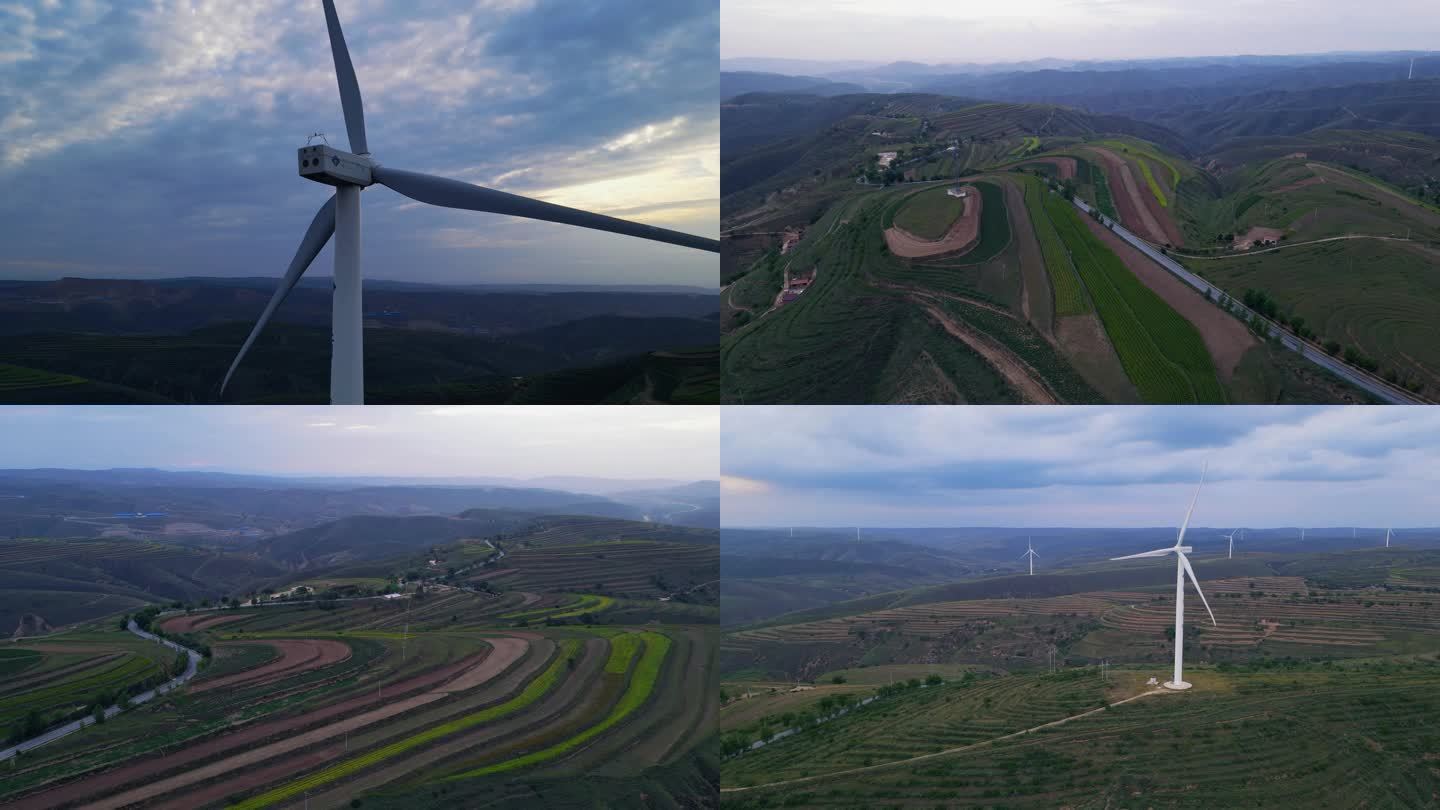 【原创】风力发电黄土高原新能源建设