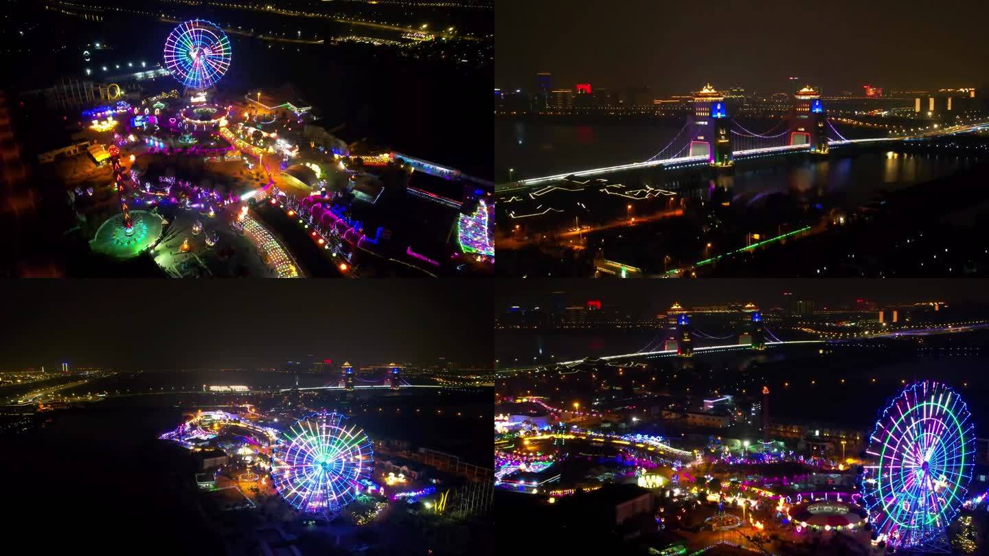 扬州生态科技新城夜景