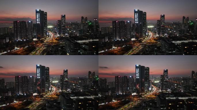 【正版原创】上沙城市繁华夜景