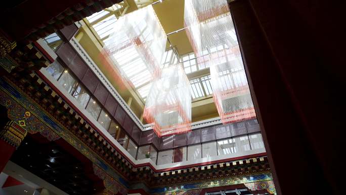西藏 拉萨 布达拉宫延时 博物馆
