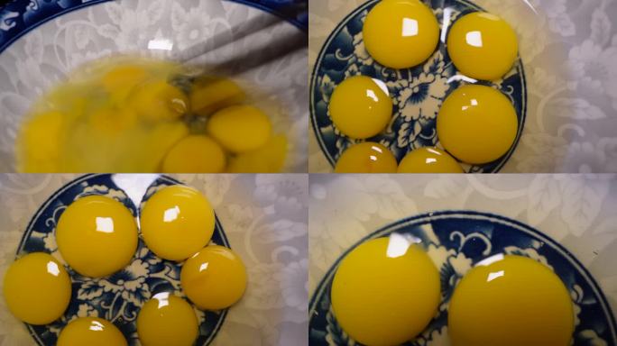 【镜头合集】鹌鹑蛋磕鹌鹑蛋蛋黄打蛋(2)