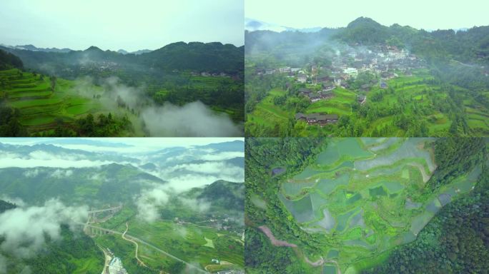 云上梯田 春日梯田 贵州梯田