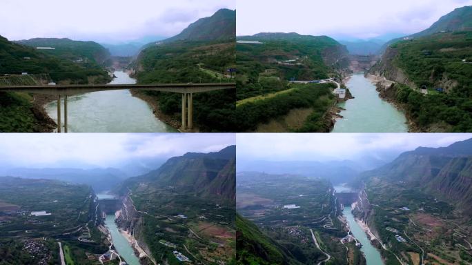 云南溪洛渡水电站 -国家超级工程
