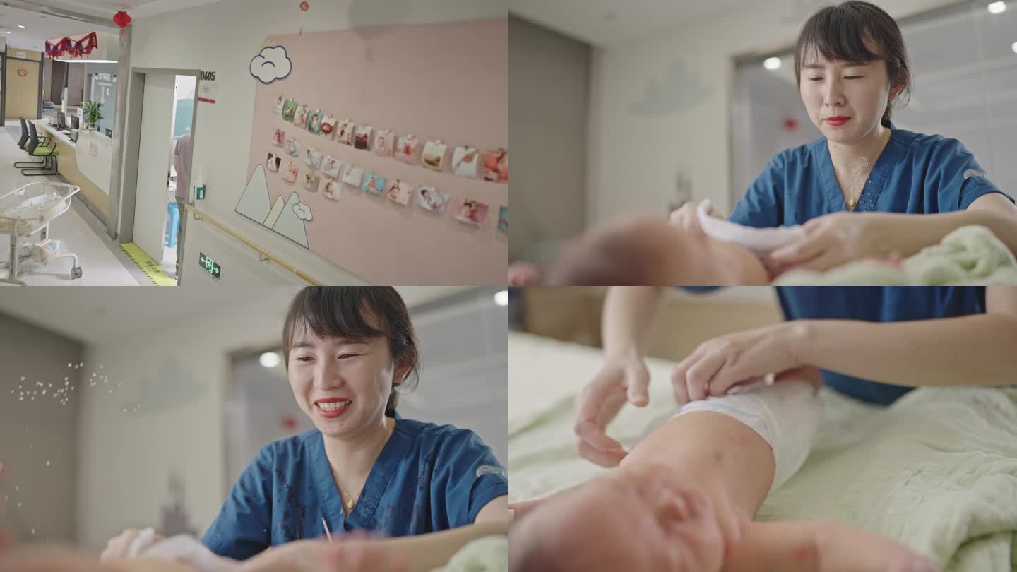 4K新生儿 宝宝 宣传片 早教 科普