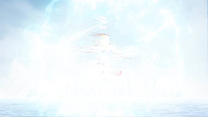 大气光线简约片头AE模版