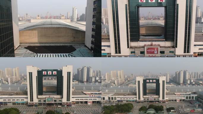 南昌火车站 西广场 航拍穿越 城市之窗