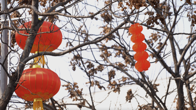 4K春节成都大悦城外景空镜