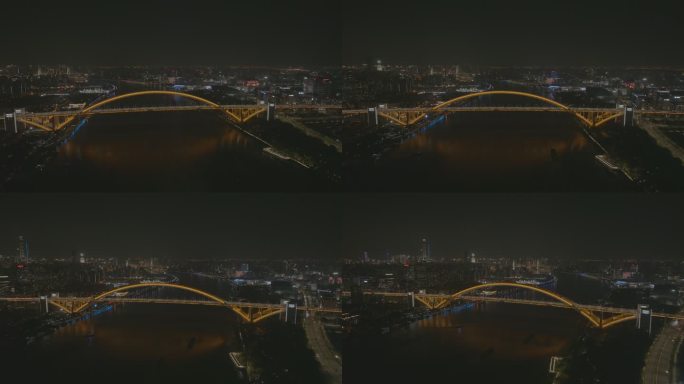 上海 卢浦大桥  夜景