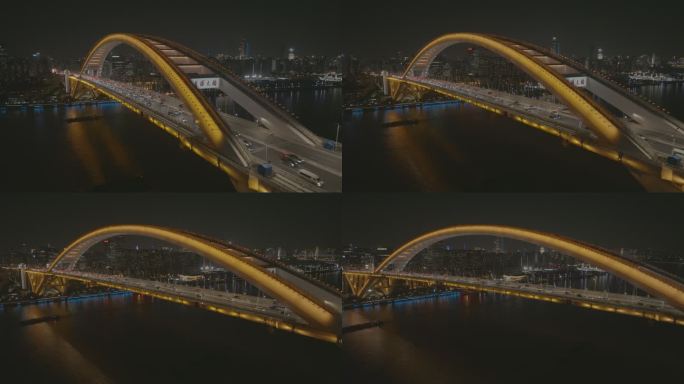 卢浦大桥夜景01