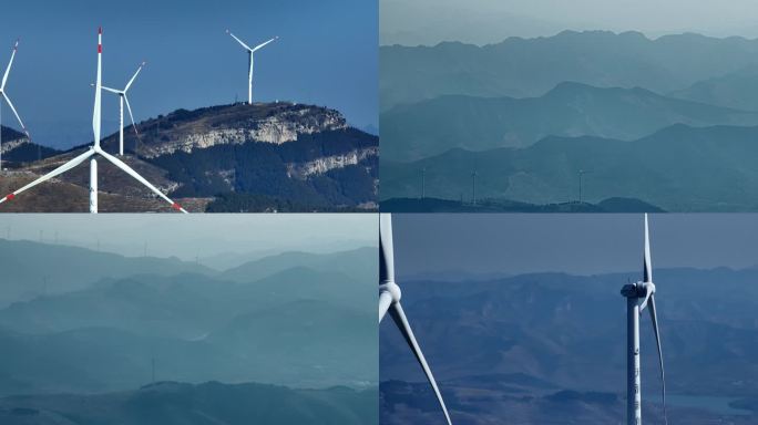 风力发电绿色能源风能风电风车