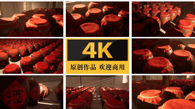 酒坛酒窖白酒酿酒工艺